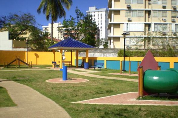 Площадка для выгула собак в Пуэрто-Рико